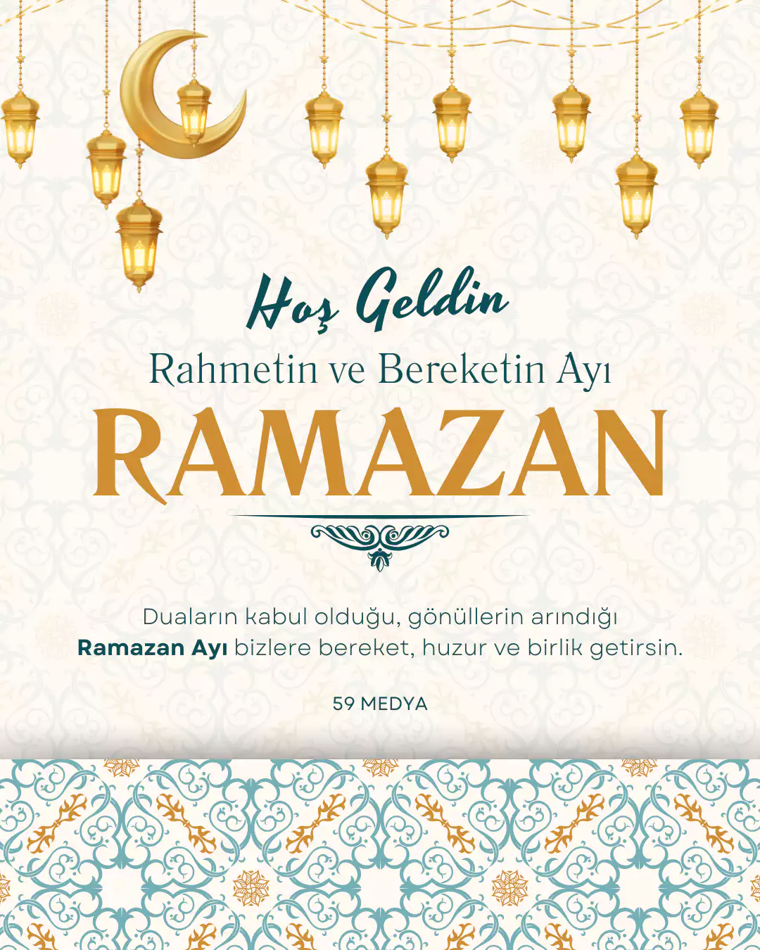 Hoşgeldin Ya Şehri Ramazan - Premium Vektörel Tasarım Paketi